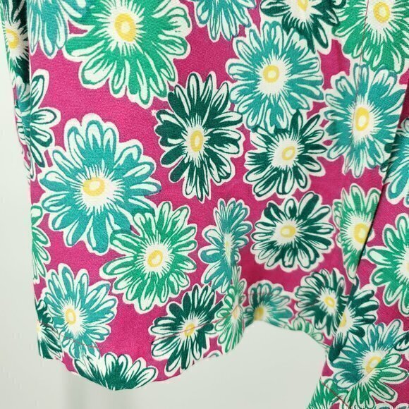 VTG 90s/Y2K High Rise Midi Skort 6/S Pink/Green Floral - Picture 6 of 14